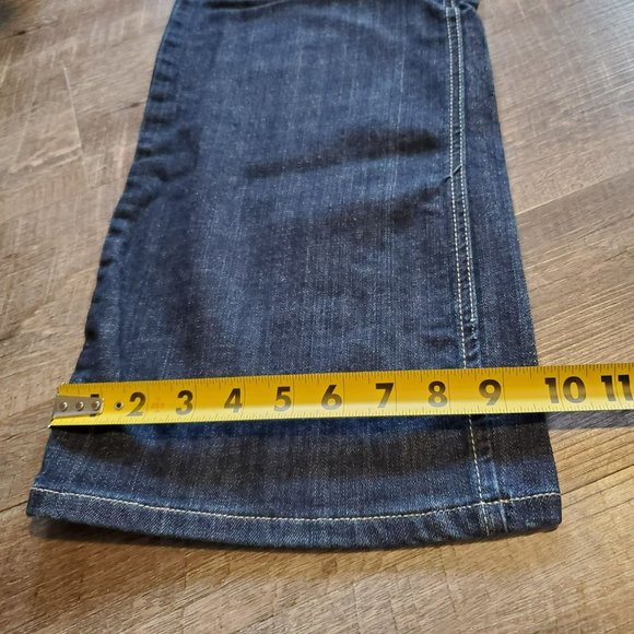 Venezia Plus Size 16 Dark Blue Wash Jeans Bootcut Women's - Picture 8 of 14